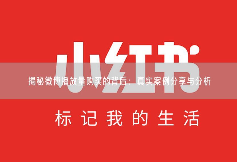 揭秘微博播放量购买的背后：真实案例分享与分析